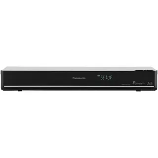 Panasonic DMR-PWT550EB Blu-Ray-Player und HDD-Recorder mit Freeview Play, Schwarz
