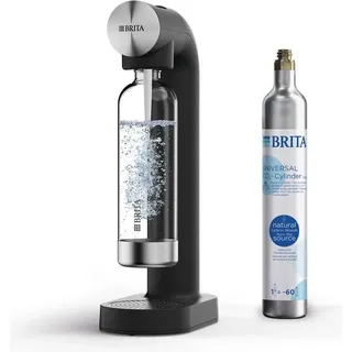 Brita SodaONE black + PET-Flasche + Zylinder