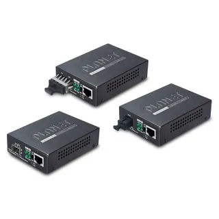 Planet Medienkonverter - 10Base-T, 1000Base-LX, 1000Base-SX, 10