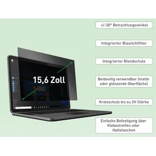 Leitz Display-Blickschutzfolie für 39,6 cm (15,6 Zoll)