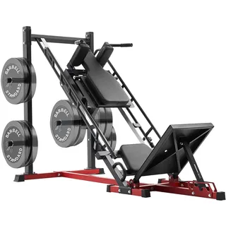 Vevor Beintrainer Beinpresse Hack-Squat-Maschine Schwarz