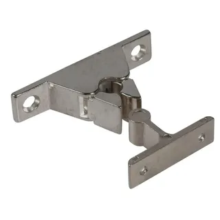 IBFM Türhalter mit Klemmmechanismus Silber