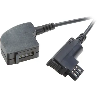 Vivanco 6-adrige Telefonverlängerung 10 m (TAE-F Stecker - TAE-F Kupplung) schwarz