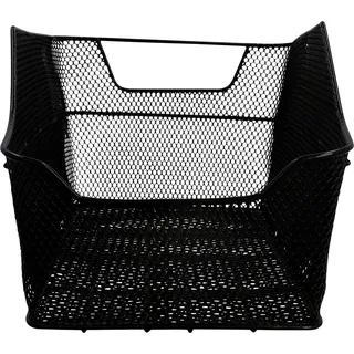 Fischer Fahrradkorb Gepäckträgerkorb Schultasche schwarz