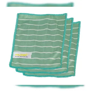 Muxel Brillenputztuch Microfaser Reinigungstücher Bambus Brillen u. Handy Tuch 3 Tücher