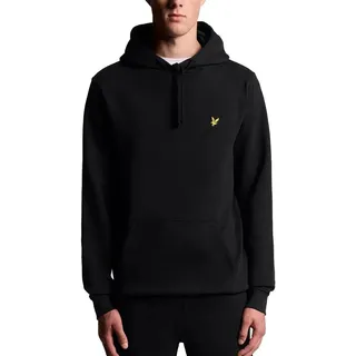 Lyle & Scott Hoodie Hoodie Lyle&Scott Pullover Hoodie (1-tlg) schwarz L (52)
