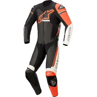 Alpinestars Motorradkombi GP Force Phantom 1-Teiler Motorrad Lederkombi belüftet protektoren kühlend rot|schwarz 48