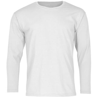 FRUIT OF THE LOOM Valueweight Long Sleeve T - weiß,