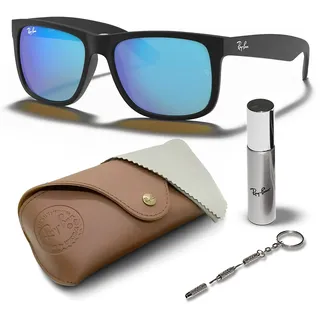 Ray Ban Justin RB4165 852/88 55-16 matte grey/silver