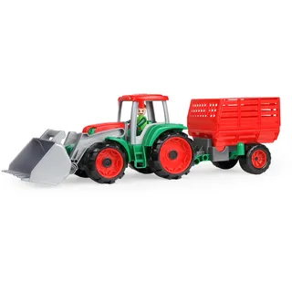 Lena Truxx Traktor mit Heuanhänger bunt