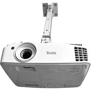 Deckenhalterung für BenQ TH575 TK710Sti TH671ST LW650 Beamer, Projektorhalter Deckenmontage, exakt vorbereitet, stabile Fixierung für Konferenzräume, Schulen (Für BenQ TH575 TK710Sti TH671ST LW650)