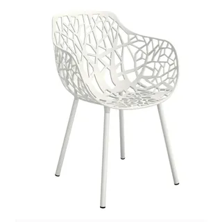 Fast Forest Outdoor Sessel 55 x 56 x 81 cm weiß