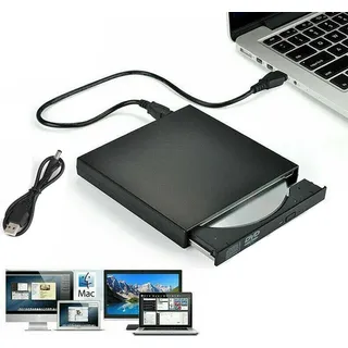 Externes USB-DVD-CD-Festplattenbrenner-Player-Lesegerät Optisches Laufwerk für PC-Laptop