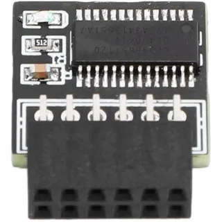 TPM2.0 Modul, TPM2.0 Verschlüsselungssicherheitsmodul für GigabyteMotherboard, 12 Pin Modul Kompatibel mit 10 11