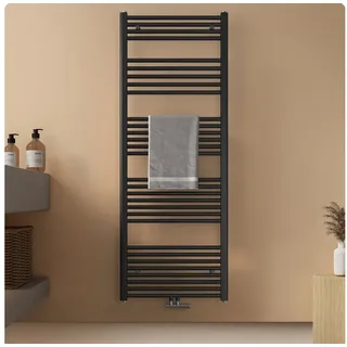 EMKE Badheizkörper 600 x 1600 mm 761 W grau Mittelventil