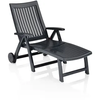 Kettler Roma Rollliege 185 x 71 x 41 cm Anthrazit