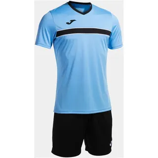JOMA Victory Trikot + Shorts Set 381 - himmelblau/schwarz M