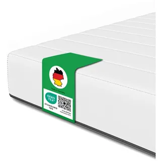 Kaltschaummatratze 140x200 cm, 90x200 cm, 180x200 cm und weiteren größen, Schlaftroll, H2 & H3, orthopädische Rollmatratze, Made in Germany 60 cm x 120 cm
