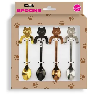 MAGS Vertriebs GmbH Winkee Kaffeelöffel Set Kätzchen 4-tlg.