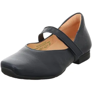 THINK! Gaudi chromfrei gegerbte nachhaltige Halbschuhe, Navy 8000