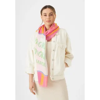 Codello Damen Schal aus softem Viskose-Mix mit „MORE AMOR POR FAVOR“-Print