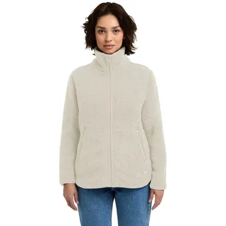 Jack Wolfskin Damen High Curl Jacke (Größe M, beige)