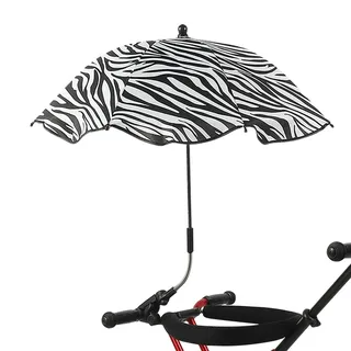 Sonnenschirm Kinderwagen, Tragbarer UV Schutz Regenschirm, Mit Verstellbarer Klemme, Kleinkindstuhl Sonnenschutz, Für Fahrrad, Rollstuhl, Strandkorb