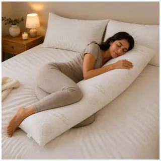 Traumschlaf Kissenbezug Air Breeze 40 x 140 cm Weiß
