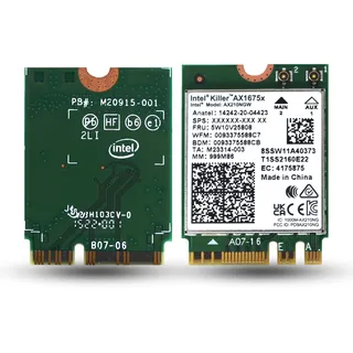 Intel NIC WI-FI 6E AX210 1675 2x2 NovPro WLAN Adapter PCIe 2400MBit/s