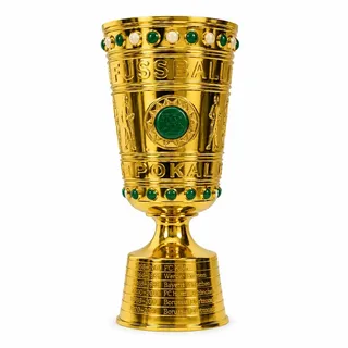 YYDSTES Fußball Deutschland Pokal Meisterschafts Trophäen Nachbildung der Fußballverein Meister Trophäe Fans Sammlerstücke Souvenir Büro Heimdekoration Ornamente Geburtstagsgeschenke