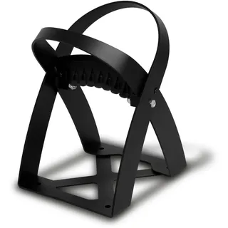 Eberth Holzspalter Manuell, Spaltkeil, aus Stahl, 24x26x40 cm, sicheres Holzspalten, Profi-Brennholzspalter