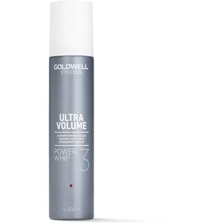 Goldwell Stylesign Ultra Volume Power Whip Stärkender Schaum für glattes, welliges und lockiges Haar, 300 ml, Unparfümiert