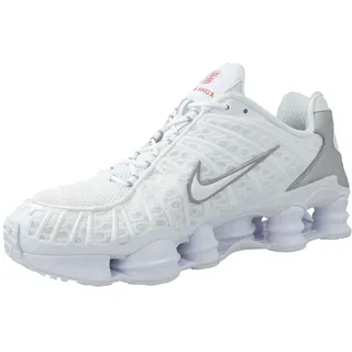 White / Metallic Silver / Max Orange / White 46