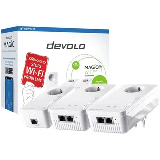 devolo Magic 2 WiFi next Multiroom Kit 2400 Mbps 3 Adapter 8632