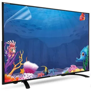 JHZDX Anti Blue Light/Anti-Smashing/Anti-Glare/Anti-Kratz-Folie Für TCL/Samsung/Toshiba/Sony/LG/Hisense 32-75 Zoll TV-Bildschirmschutzfolie,40"