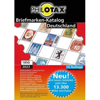 Philotax Gmbh Deutschland Briefmarkenkatalog 1849 - 2023 10. Auflage