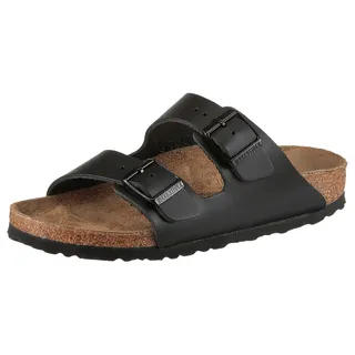 Birkenstock Arizona Naturleder schmal schwarz 42