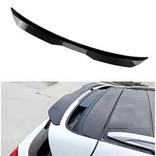 SEDSERG Heckspoiler für Opel Adam 2012 2013 2014 2015 2016 2017 2018 2019 Kofferraumspoiler Heckflügel Lippe Spoiler Heckklappe Dachspoiler Heckflügel Heckspoiler Flügel Lippe,Glossy Black
