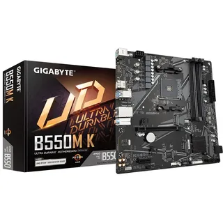 Gigabyte B550M K Mainboard Sockel AM4 Micro-ATX AMD B550