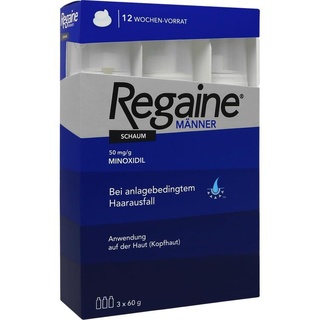 Regaine Männer Schaum 3 x 60 ml