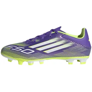adidas F50 Club Firm Ground/Multi Ground Herren Purple Rush/Cloud White/Lucid Lemon 46