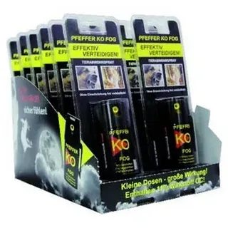 Ballistol Display Pfeffer-KO FOG im Blister Inhalt 12 x 40 ml