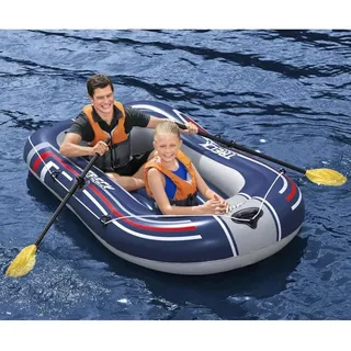 BESTWAY Hydro-Force Schlauchboot mit Pumpe und Rudern Blau