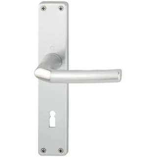 HOPPE Langschildgarnitur F1 Grau 1117/202SP