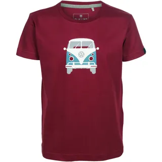 Elkline Kinder-T-Shirt Teeins syrahred, 128/134