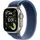GPS + Cellular 49 mm Titangehäuse Natur Trail Loop Blau/Hellblau M/L