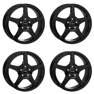 Autec Valea 7,0 x 17 4 x 100 ET45 Schwarz