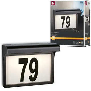 Paulmann 95388 Solar-Hausnummernleuchte 0.05 W Warmweiß