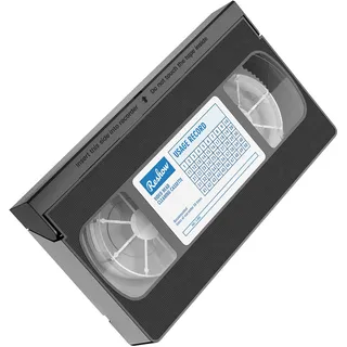 Reshow VCR / VHS Reinigungskassette - Video Kopfreiniger für VHS/VCR-Player, Trockentechnologie, kein Flüssigkeitsbedarf