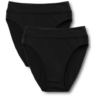 CALIDA High-Waist-Slip 2 St. Schwarz M (44/46)